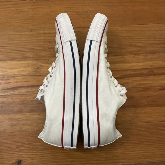 Converse Womens Chuck Taylor All Star Low Optical White Shoes W7652 Size 9 EU 40 - Picture 9 of 11